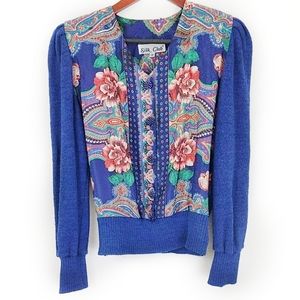 Vintage Silk Club sweater Sz 10 (vintage Sz)